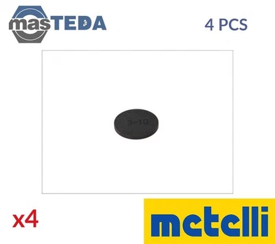 03-0013 EINSTELLSCHEIBE VENTILSPIEL METELLI 4PCS NEU OE QUALITÄT - Image 1 of 4