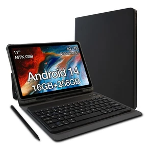 P2 Tablet mit Tastatur, 11" Android Tablet mit MTK G99, 16GB 256GB/2TB TF, ... - Bild 1 von 8