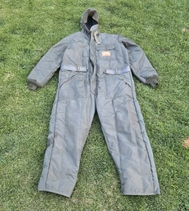 VTG RefrigiWear Heavy Insulated Work Coveralls Snow Suit Men Large Style 541 USA - Picture 1 of 12