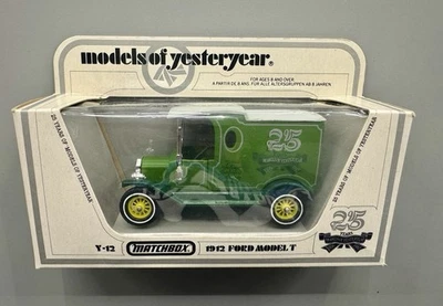 Ford Modelo T 1981 Matchbox Models of antaño Y-12 1912 nuevo en stock Foto 1 de 4