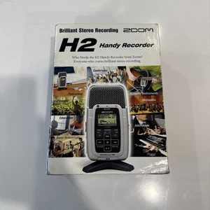 Zoom H2 Handy Digital Recorder Portable Microphone Stero Recording Podcast Bands - Picture 1 of 5
