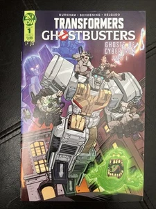 Transformers Ghostbusters 1 Cover B IDW Comics 2019 - Imagen 1 de 10
