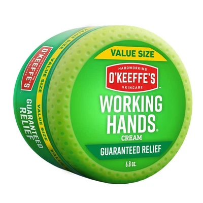 Crema de manos Working Hands, para manos extremadamente secas y agrietadas, tarro de 6,8 oz (valor Foto 1 de 4