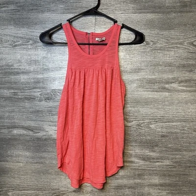 AMERICAN EAGLE OUTFITTERS TOP CORAL CREMALLERA EN LA ESPALDA Mujer’s XS Fluido Foto 1 de 4