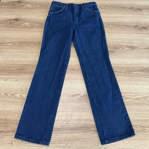 Wrangler Jeans Mens 30x32 936PWD Cowboy Cut Slim Fit Western 5-Pocket Denim Blue - Picture 1 of 10