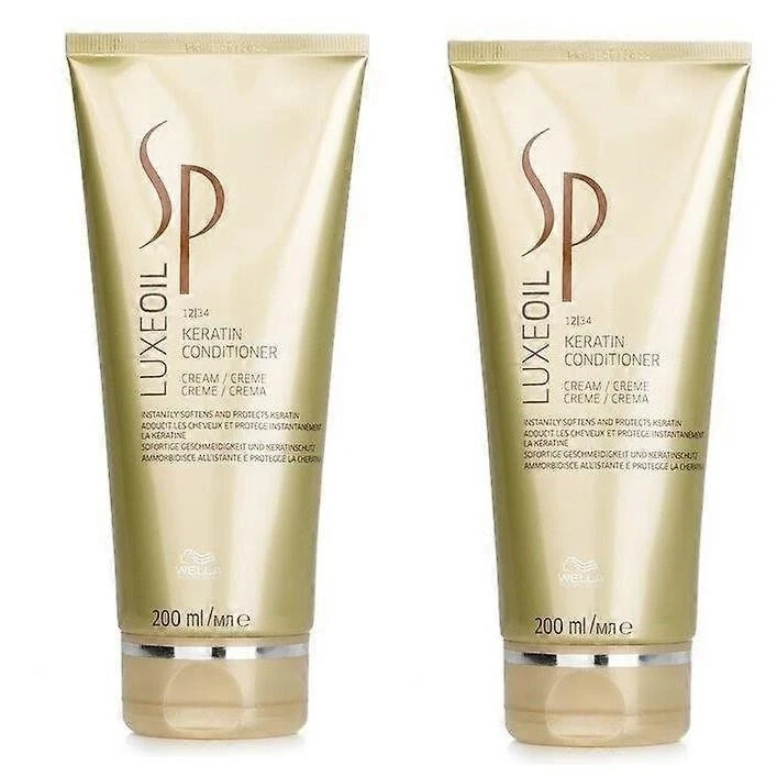 2 PACK Wella Professional Luxe Oil Keratin Conditioner 200ml - Image 1 of 1