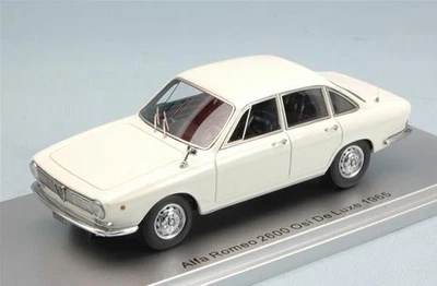 1:43 Kess Model Alfa Romeo 2600 Osi De Luxe 1965 White Ed.Lim.Pcs 250 KS43000250 - Immagine 1 di 2