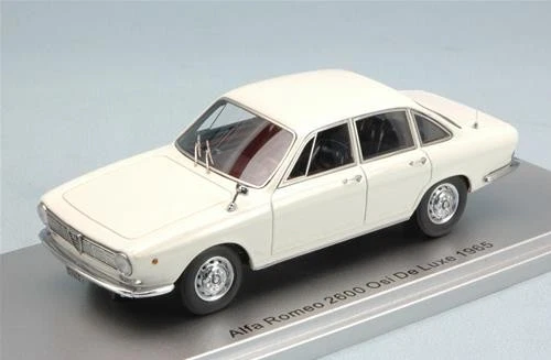 1:43 Kess Model Alfa Romeo 2600 Osi De Luxe 1965 White Ed.Lim.Pcs 250 KS43000250 - Immagine 1 di 2