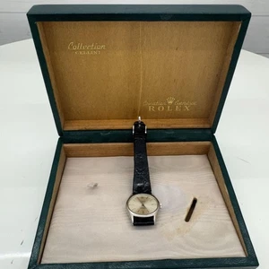 Rolex Cellini Geneva 22g Handaufzug Uhr in K18WG Weißgold mit 19 Jewels - Bild 1 von 24