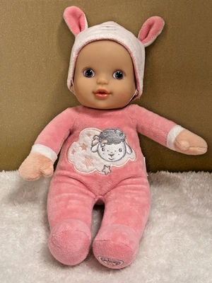 30cm Baby Annabell Doll (Preloved) with intergrated rattle, Pink Sheep Design - Image 1 of 3