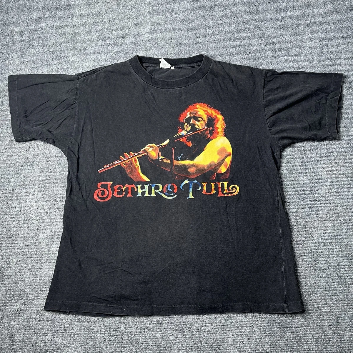 80s JETHRO TULL バンドT ブラック ビンテージ USA製 80s JETHRO TULL