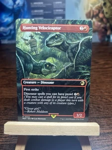 Hunting Velociraptor - Universes Beyond: Jurrasic World - Raro - Inglés - FA - Imagen 1 de 1