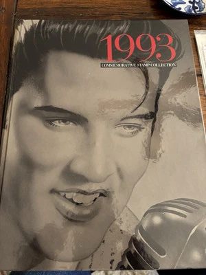 Elvis 1993 Commemorative Stamp Collection Book And Stamps - Image 1 of 2