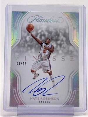 NATE ROBINSON 2024-25 FIRMAS FINURA IMPECABLE AUTÓGRAFO AUTOMÁTICO/25 Q2098 Foto 1 de 2