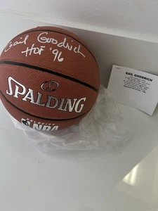 Gail Goodrich HOF LA Lakers Signed Spalding NBA Basketball AUTO TriStar COA - Picture 1 of 2