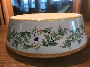 Moma Ceramiche Artigianali Pottery - Made in Italy - Large DOG BOWL - Picture 1 of 5