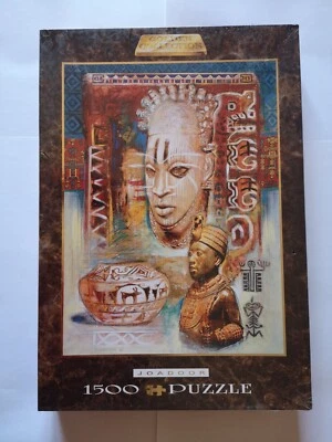 Puzzle Jumbo Joadoor "African Rhythm" 1500 pezzi anno 1996 rarissimo sigillato - Immagine 1 di 4