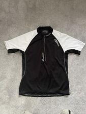 Altura Airstream Cycle Jersey Short Sleeve 1/2 Zip Black White Large