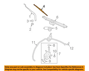 FORD OEM 10-14 Mustang-Wiper Blade AR3Z17528A - Bild 1 von 2