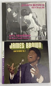 Lot of 2 x James Brown "The CD of JB" + Soul Brother Vol. 1 Digital Audio CD #1 - Picture 1 of 12