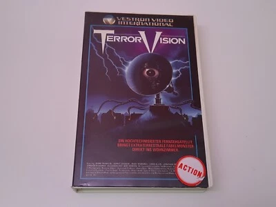 Terror Vision 1986 VHS German PAL Vestron Video Ted Nicolaou Diane Franklin - Bild 1 von 4