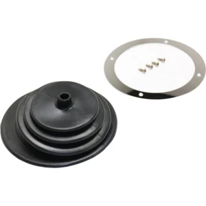 Shifter Boot Rubber Stick Shift Manual Trans Ring Plate Chevy Ford Dodge 1651 - Picture 1 of 4