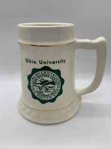 Vintage Ohio University 5” American Decorators Mug Stein “Fathers Weekend 71” - Picture 1 of 7