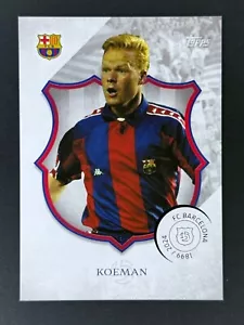 2024-25 Topps FC Barcelona 125 Years Anniversary #25 Ronald Koeman - Picture 1 of 2