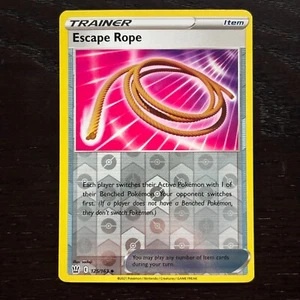 Escape Rope 125/163 Pokemon Battle Styles SWSH05 Reverse Holo Uncommon NM - Picture 1 of 2