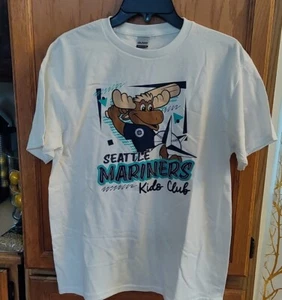 Official Seattle Mariners Kids Club T-Shirt Youth Size XL New  - Picture 1 of 1