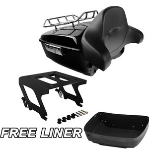 King Trunk Backrest Solo Rack For Harley Sport Glide FLSB 2018-2025 2020 - Bild 1 von 12