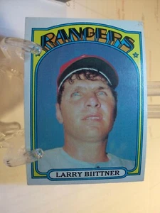 1972 Topps Baseball Card #122 Larry Biittner RC (85849) - Imagen 1 de 2