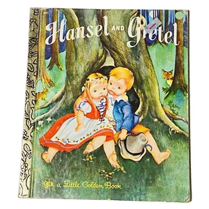 Hansel and Gretel A little golden book 1976 hard cover #491 - Picture 1 of 12