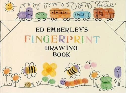 Ed Emberley's Fingerprint Drawing Book - Paperback By Emberley, Ed - GOOD - Image 1 of 1