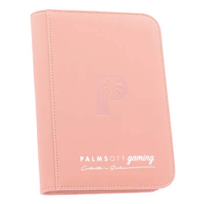 Collector's Series 4 Pocket Zip Trading Card Binder - PINK - Image 1 of 3