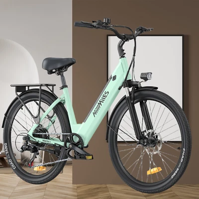Bici da città elettrica Hillmiles Milecity 26 pollici con batteria 36 V 13 Ah