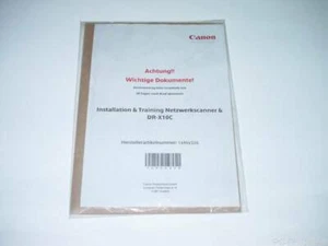 Canon Servicevertrag Installation Training für Scanner Scanfront 300P DR-X10C - - Bild 1 von 5