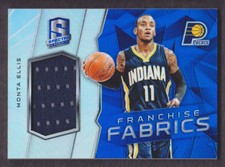 2015-16 Panini Spectra Basketball Franchise Fabrics Jersey #2 Monta Ellis 40/49