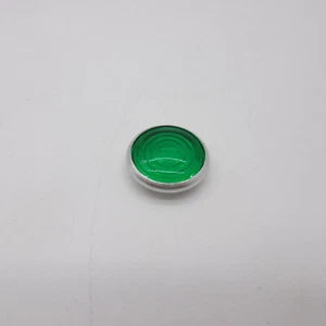 Glas Kontrollleuchte grün KR51 SR4 AWO RT RT125 BK350 MZ IFA Alu Fassung Ø16mm  - Bild 1 von 2