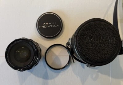 Asahi Pentax Super Takumar 1:3.5/28 Manual Focus Lens w/Case - Image 1 of 4
