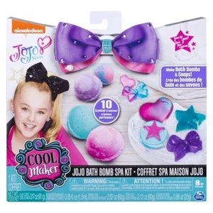 Nickelodeon Jojo Siwa Cool Maker Bath Bomb Spa Kit Ages 8+ - Picture 1 of 12