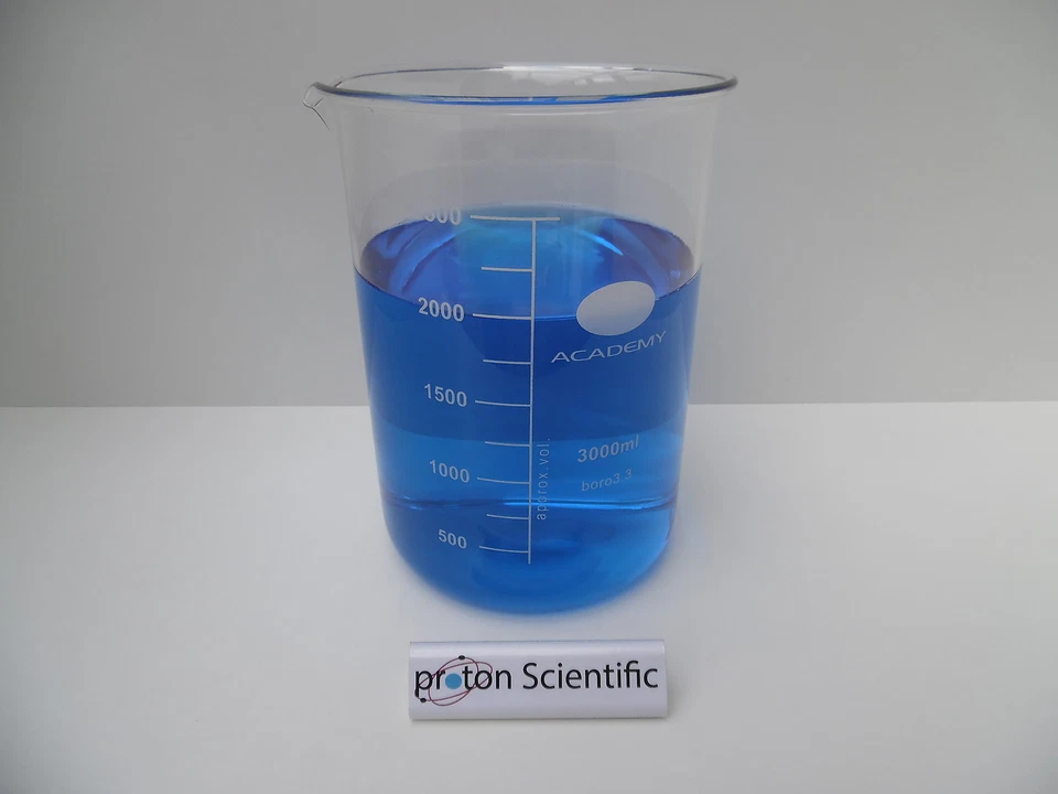 3 litre Glass beaker Lab Glassware Borosilicate Glass Low Form 3000ml - Image 1 of 1