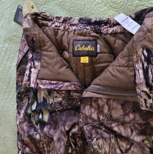 Cabela's 10 Point Dry-Plus Hunting Pants Mossy Oak Men's Large New With Tags - Picture 1 of 9