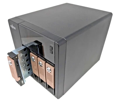 Fujitsu Celvin Q805 4 bay NAS Hot-swappable bays QNAP TS-453 Pro - Image 1 of 4