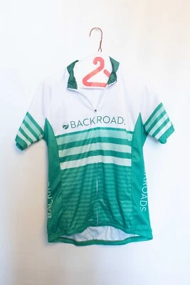 Cycling Jersey  GARNEAU Backroads Green Full-Zip Short Sleeve Womens Medium - Image 1 of 4