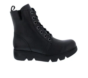 Wolky Hope XW Bootie 0632530-000, Softy wax - Glattleder, Schwarz, Schnürung u.  - Picture 1 of 10