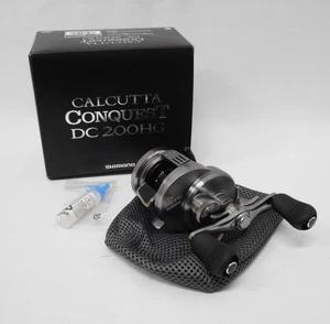 Shimano 20 Calcutta Conquest DC 200HG Right Handle Fishing Reel in the Box - Picture 1 of 6
