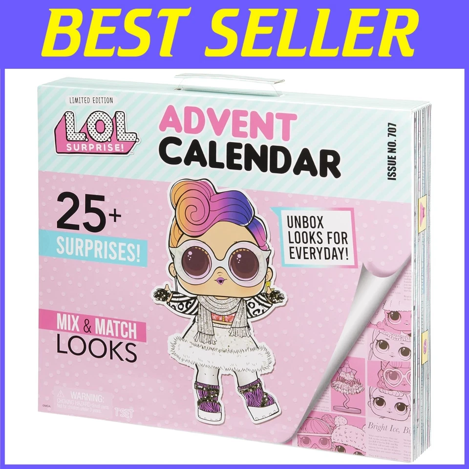 Mix & Match Outfits with LOL Surprise Doll Advent Calendar - Image 1 of 3