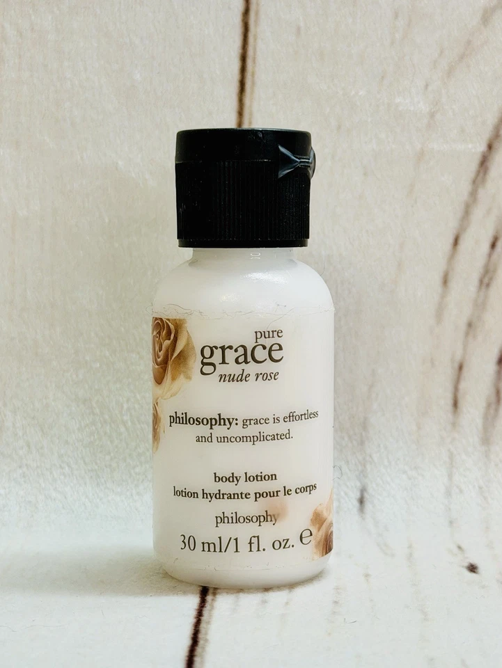 NEW Philosophy Pure Grace Nude Rose Body Lotion 1 fl Travel Size - Image 1 of 1