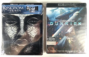 Kingdom of Heaven 4K STEELBOOK / Bonus 4K: Dunkirk 4K (2x HISTORICAL DRAMAS) - Picture 1 of 7